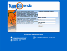 Tablet Screenshot of buzon.fanosa.com